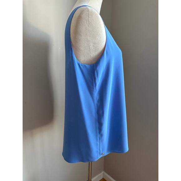 Lilly Pulitzer Reversible Tank Top Pink Floral & Blue – Medium (Est.) - Picture 7 of 9